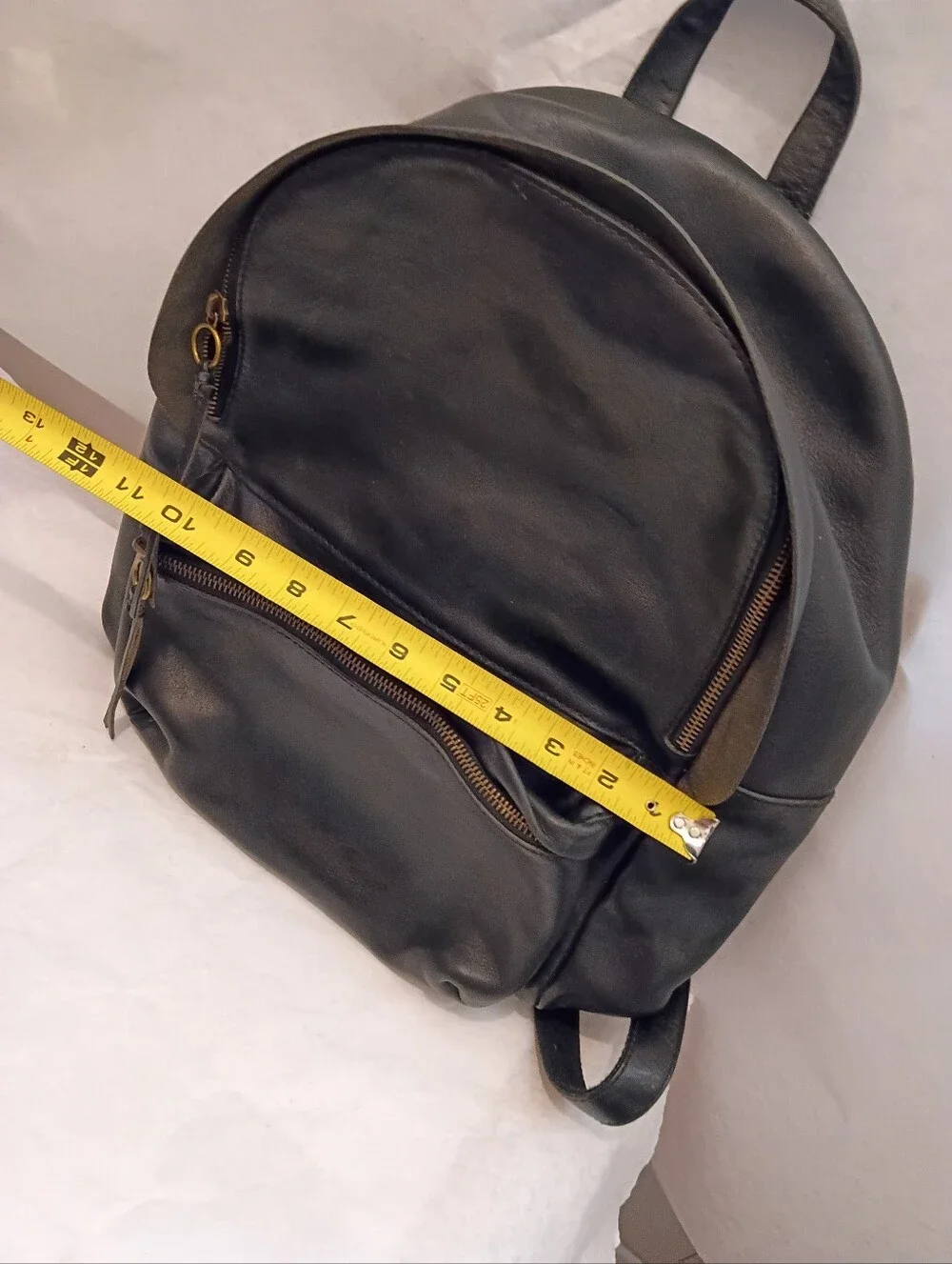 Madewell The Lorimer backpack, black leather